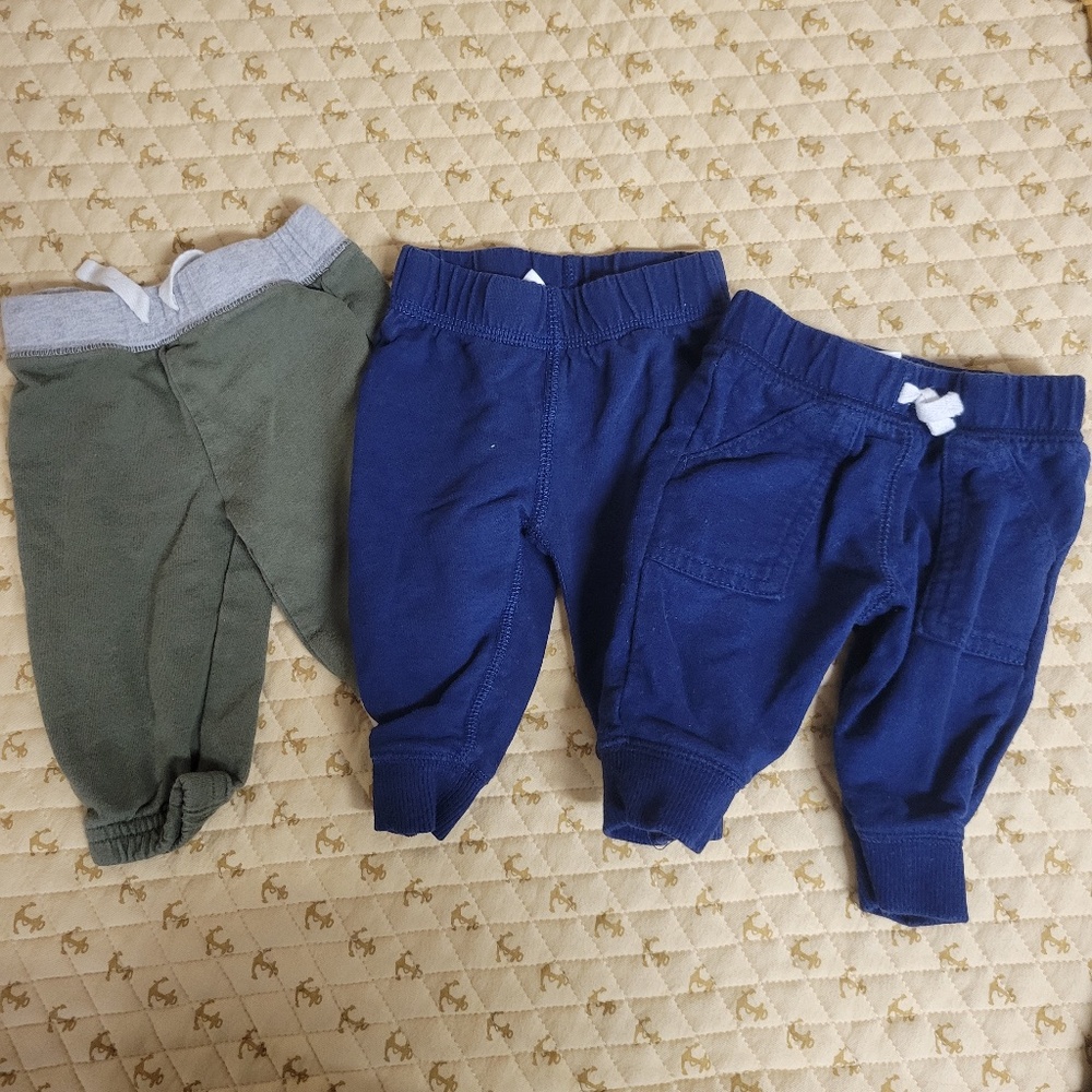 Carter's Bundle of 3 joggers